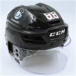 Bahl, Kevin<br>Black Third, CCM Helmet w/ Oakley Shield<br>New Jersey Devils 2022-23<br>#88 Size: Large