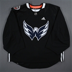 adidas<br>Black - Stadium Series Practice Jersey - Game-Issued (GI)<br>Washington Capitals 2022-23<br> Size: 58G