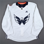 adidas<br>White - Stadium Series Practice Jersey - Game-Issued (GI)<br>Washington Capitals 2022-23<br> Size: 58