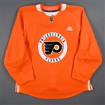 adidas<br>Orange Practice Jersey<br>Philadelphia Flyers 2022-23<br> Size: 54
