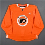 adidas<br>Orange Practice Jersey<br>Philadelphia Flyers 2022-23<br> Size: 58