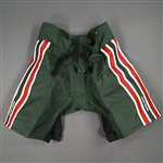 Bastian, Nathan<br>Green Heritage, Bauer Pants Shell<br>New Jersey Devils 2022-23<br>#14 Size: Large