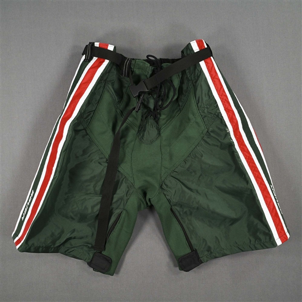 Bratt, Jesper<br>Green Heritage, Bauer Pants Shell <br>New Jersey Devils 2022-23<br>#63 