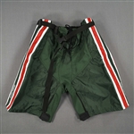 Bratt, Jesper<br>Green Heritage, Bauer Pants Shell <br>New Jersey Devils 2022-23<br>#63 