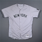 Betances, Delin *<br>Grey - Photo-Matched<br>New York Yankees 2016<br>#68Size: 52