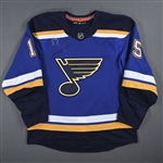Fabbri, Robby *<br>Blue Set 2 - Photo-Matched<br>St. Louis Blues 2018-19<br>#15 Size: 54