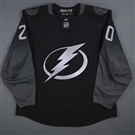 Coleman, Blake *<br>Alternate - Photo-Matched to 3 Games<br>Tampa Bay Lightning 2020-21<br>#20 Size: 56