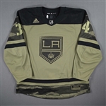 Kaliyev, Arthur *<br>Salute to Service Warm-up Jersey<br>Los Angeles Kings 2021-22<br>#34 Size: 56