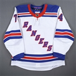 Kravtsov, Vitali *<br>White - Worn April 18, 2021 @ New Jersey Devils<br>New York Rangers 2020-21<br>#74 Size: 56