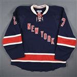 McDonagh, Ryan *<br>Heritage Style- Photo-Matched<br>New York Rangers 2011-12<br>#27 Size: 