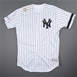 Sanchez, Gary *<br>White - Photo-Matched - Worn June 2, 2019<br>New York Yankees 2019<br>#24 Size: 48 + 2" Body