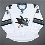 Labanc, Kevin *<br>White - First Career Goal<br>San Jose Sharks 2016-17<br>#62 Size: 58