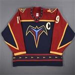 Mellanby, Scott *<br>Blue Set 1 w/C<br>Atlanta Thrashers 2005-06<br>#19 Size: 56