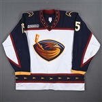 Brunette, Andrew *<br>White w/ NHL 2000 Patch<br>Atlanta Thrashers 1999-00<br>#15 Size: 54