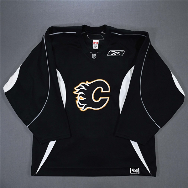 Langkow, Daymond *<br>Black Practice Jersey<br>Calgary Flames 2006-07<br>#22 Size: 54