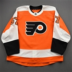 Allison, Wade<br>Orange Set 1 - 1st NHL Goal<br>Philadelphia Flyers 2020-21<br>#57 Size: 56