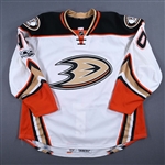 Boll, Jared *<br>White Set 2 w/ NHL Centennial Patch <br>Anaheim Ducks 2016-17<br>#10 Size: 58