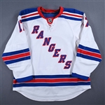 Dubinsky, Brandon *<br>White Set 2 <br>New York Rangers 2008-09<br>#17 Size: 56