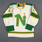 Unknown , (NNOB) <br>White Preseason Only<br>Minnesota North Stars 1967-68<br>#22 Size: 44