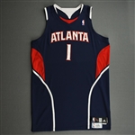 Childress, Josh<br>Navy Set 1 <br>Atlanta Hawks 2007-08<br>#1 Size: 48+4