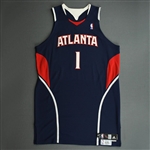 Evans, Maurice<br>Navy Set 2<br>Atlanta Hawks 2008-09<br>#1 Size: 50+4