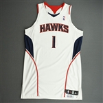 Evans, Maurice<br>White Set 2<br>Atlanta Hawks 2008-09<br>#1 Size: 50+4