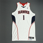 Evans, Maurice<br>White GI<br>Atlanta Hawks 2009-10<br>#1 Size: 50+4