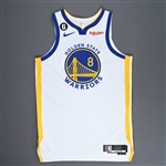 Payton II, Gary<br>White Association Edition - 2023 NBA Playoffs - Western Conference First Round - Game 5 - Worn 4/26/2023<br>Golden State Warriors 2022-23<br>#8 Size: 48+4