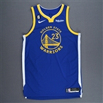 Green, Draymond<br>Blue Icon Edition - Worn 1/27/2023<br>Golden State Warriors 2022-23<br>#23 Size: 52+4