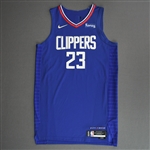 Covington, Robert<br>Royal Icon Edition - Worn 3/29/22<br>Los Angeles Clippers 2021-22<br>#23 Size: 50+6