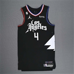 Boston Jr., Brandon<br>Statement Edition Jersey - Worn 1/18/23<br>Los Angeles Clippers 2022-23<br>#4 Size: 44+4