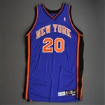 Jeffries, Jared<br>Blue Set 2<br>New York Knicks 2008-09<br>#20 Size: 50+4