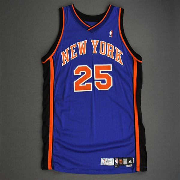 Collins, Mardy<br>Blue Set 1<br>New York Knicks 2008-09<br>#25 Size: 48+4