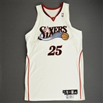 Carney, Rodney<br>White Set 2/Playoffs<br>Philadelphia 76ers 2007-08<br>#25 Size: 48+4