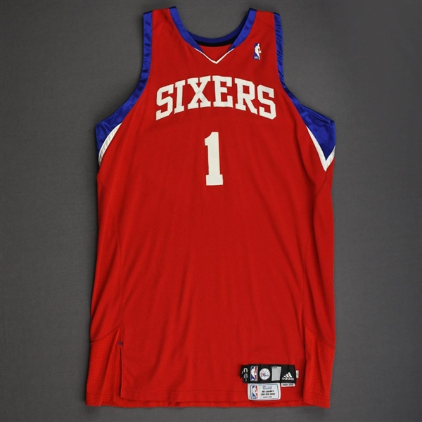 Dalembert, Samuel<br>Red Set 1 <br>Philadelphia 76ers 2009-10<br>#1 Size: 50+4