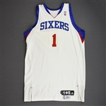 Dalembert, Samuel<br>White Set 2<br>Philadelphia 76ers 2009-10<br>#1 Size: 50+4