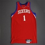 Dalembert, Samuel<br>Red Set 2<br>Philadelphia 76ers 2009-10<br>#1 Size: 50+4