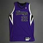 Garcia, Francisco<br>Purple Regular Season<br>Sacramento Kings 2008-09<br>#32 Size: 48+4