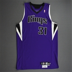 Hawes, Spencer<br>Purple Regular Season<br>Sacramento Kings 2008-09<br>#31 Size: 50+4