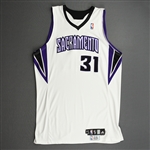 Hawes, Spencer<br>White Regular Season<br>Sacramento Kings 2008-09<br>#31 Size: 50+4