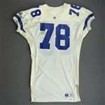 Lett, Leon *<br>White - Super Bowl XXVII & 1993 NFC Championship Game - Photo-Matched<br>Dallas Cowboys 1993<br>#78 Size: 52 +7"