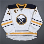 Bogosian, Zach *<br>White Set 2<br>Buffalo Sabres 2015-16<br>#47 Size: 58