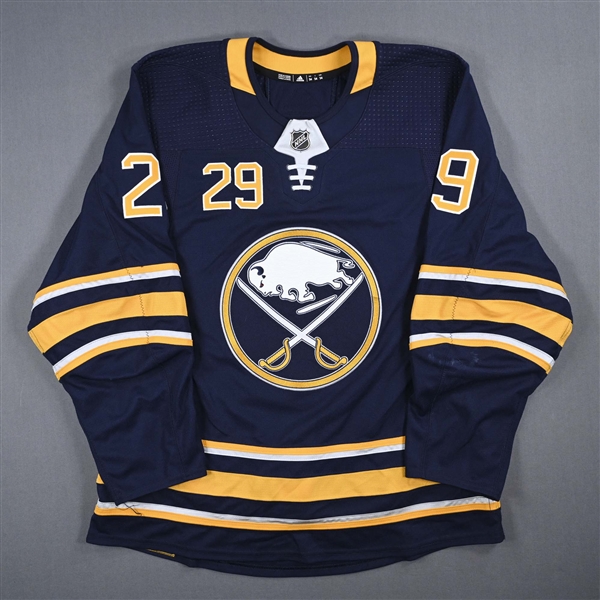 Pominville, Jason *<br>Blue Set 1<br>Buffalo Sabres 2018-19<br>#29 Size: 54