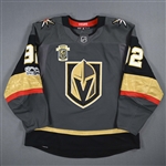 Nosek, Tomas *<br>Gray Set 1 w/ Inaugural Season & NHL Centennial Patches<br>Vegas Golden Knights 2017-18<br>#92 Size: 56
