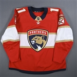 Huberdeau, Jonathan *<br>Red Set 1 (A removed)<br>Florida Panthers 2019-20<br>#11 Size: 56