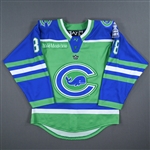 Conway, Amanda<br>Green Set 1 / Playoffs<br>Connecticut Whale 2022-23<br>#88 Size: MD