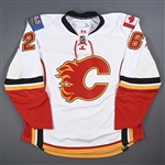 Nilson, Marcus * <br>White Set 1 - Game-Issued (GI) (RBK Version 1.0)<br>Calgary Flames 2008-09<br>#26 Size: 58