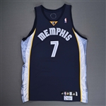 Kinsey, Tarence<br>Navy Set 1<br>Memphis Grizzlies 2006-07<br>#7 Size: 46+2