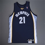Warrick, Hakim<br>Navy Set 1<br>Memphis Grizzlies 2006-07<br>#21 Size: 50+2