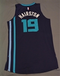 Hairston, PJ<br>Purple Regular Season - Worn 1 Game (12/23/14)<br>Charlotte Hornets 2014-15<br>#19Size: XL+2